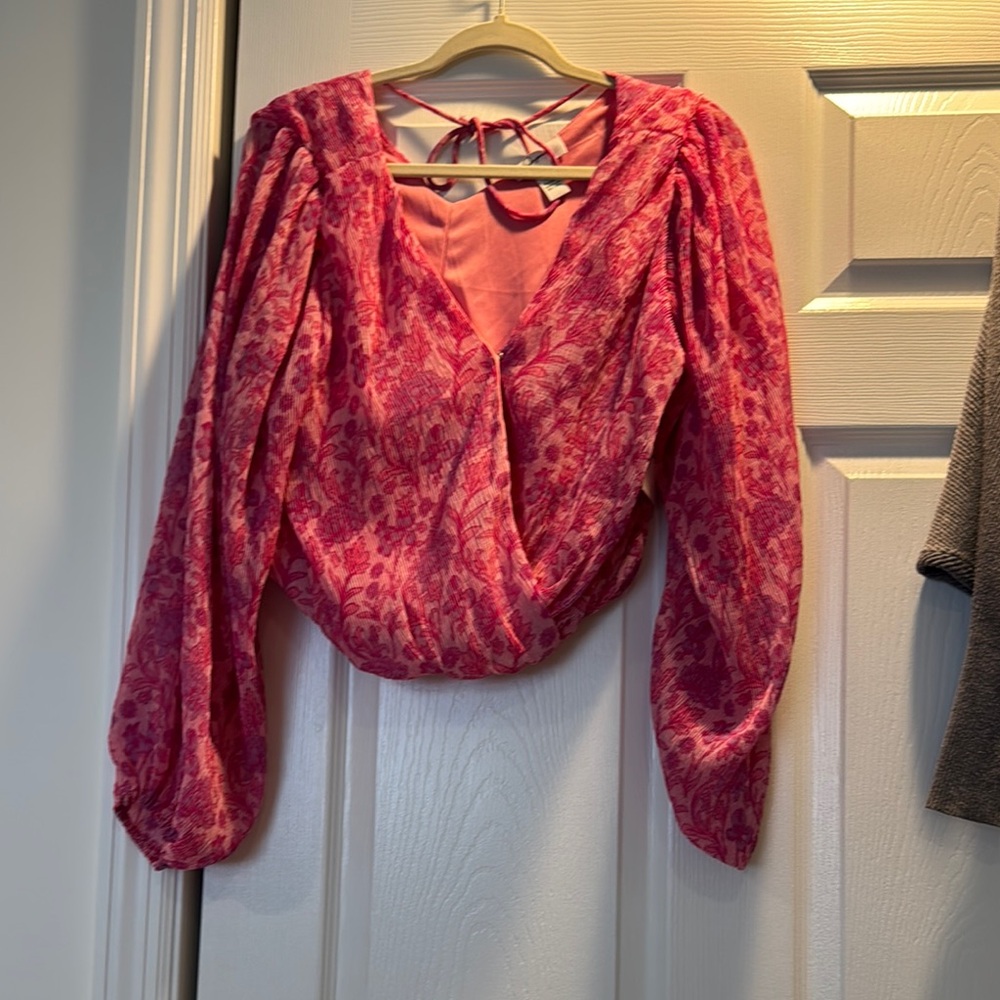 Floral Pink Women's Top
